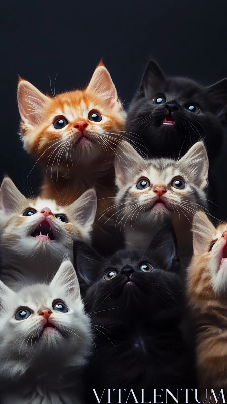 Adorable Kitten Crew Brings Big Expressions.