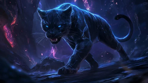 Neon Phantom: Beast of Blue Inferno.