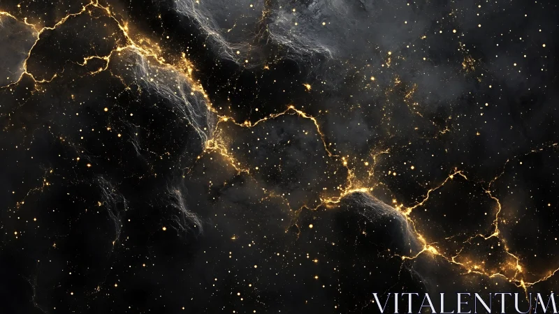 Starforged fault lines crackling across luminous nightfall.