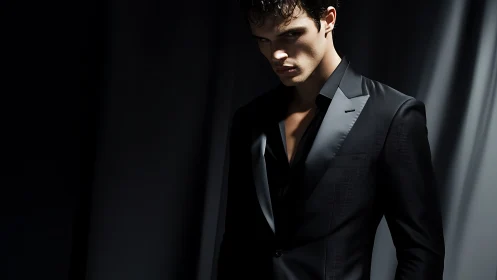 Midnight tailored shadow studies the light like a secret