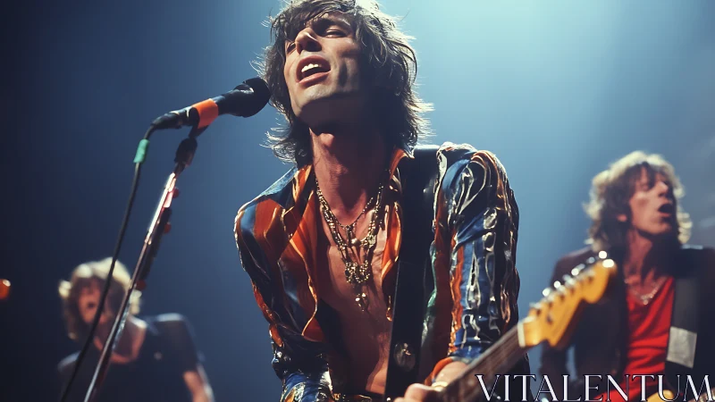 Electric rock singer pours heart into a glowing live stage