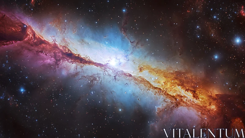 High-resolution nebular star-forming region with ionized gas gradients