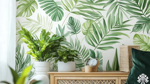 Leafy chorus turns a quiet corner into a tropical whisper