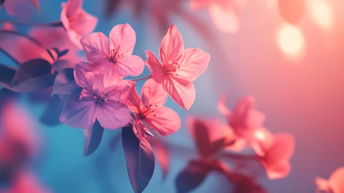 Soft-Focus Blossom Cluster with Chromatic Temperature Gradient.