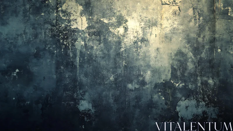 Distressed Grunge Concrete Wall Texture in Moody Artistic Style.