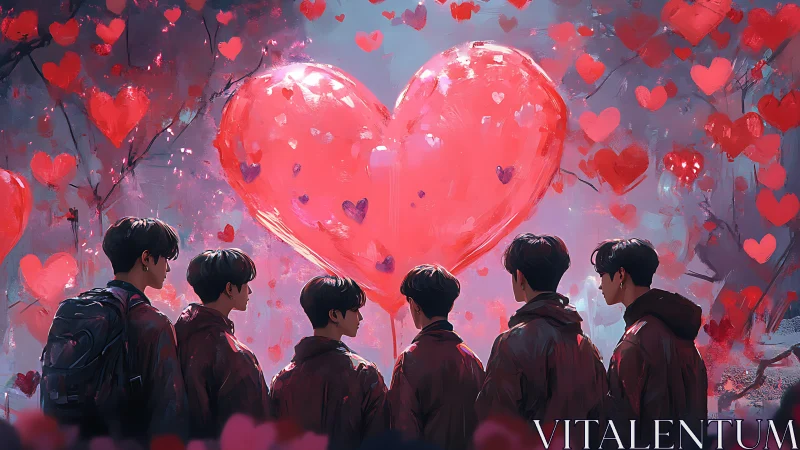 Six Souls Drawn Together Where Luminous Hearts Pulse With Promise