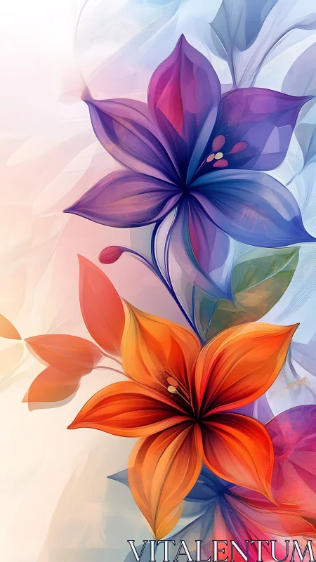 Translucent Blooms: Geometry of Wonder.