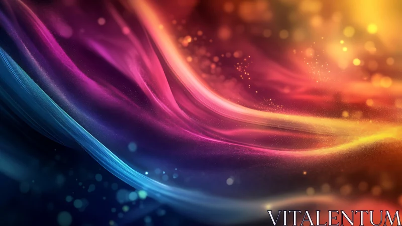 Chromatic light-flow gradients form dynamic spectral wavefields