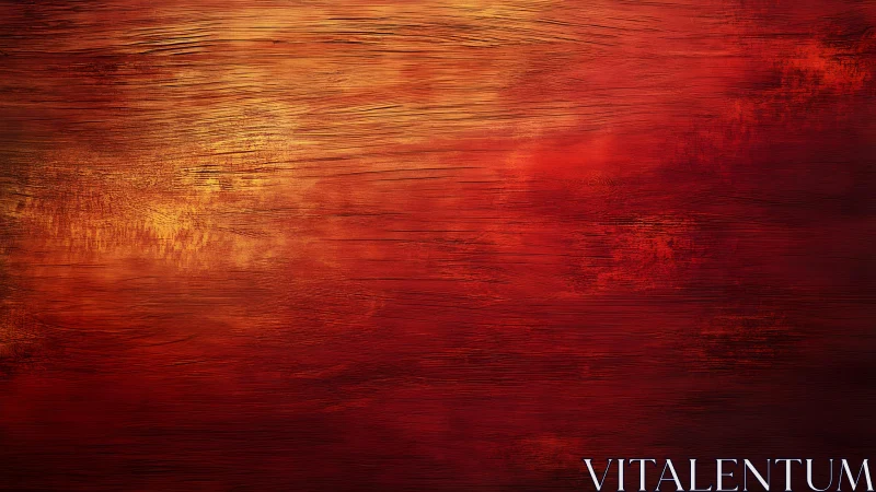 Warm Abstract Red and Orange Wooden Texture Background.