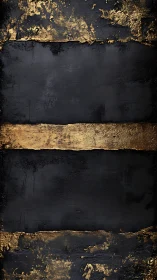 Gilded black texture invites bold text and modern elegance