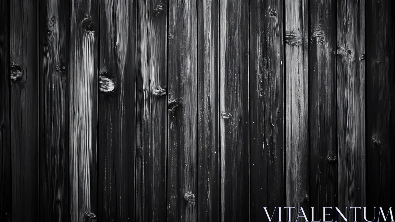 Dark wooden plank wall with vertical grain texture pattern.