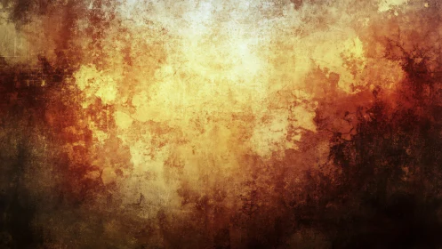 Rust kissed sunlight blooms across a weathered wall of glow