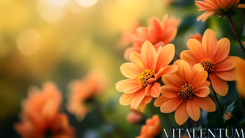 Daisy Dream Chaos: When Orange Blooms Steal the Spotlight.