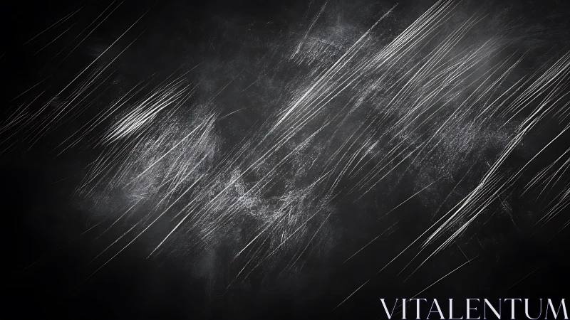 Abstract scratched metal texture with dramatic lighting effect.