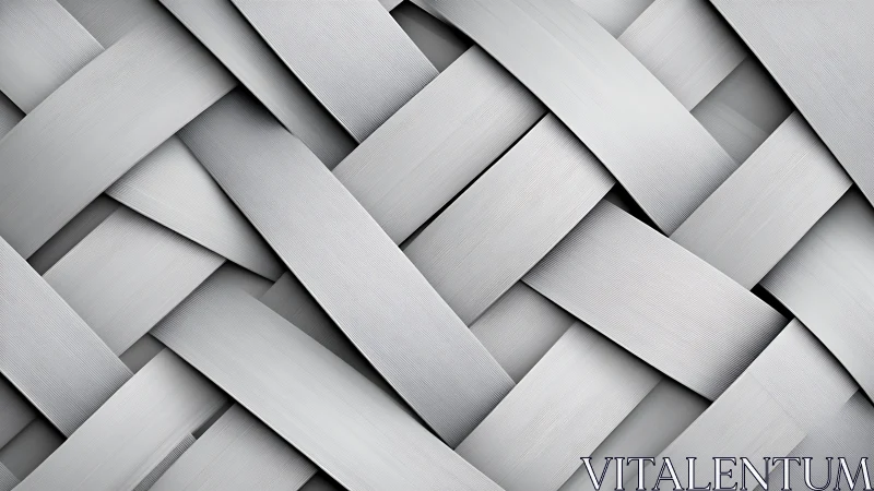 Abstract close-up of silver woven texture in modern minimalist style.