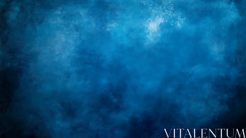 Midnight blue mist swirling across a dreamy painted void.