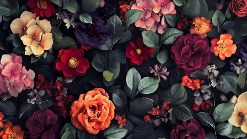 Midnight Garden Carnivale: Where Bloom Rebellion Meets Shadow.