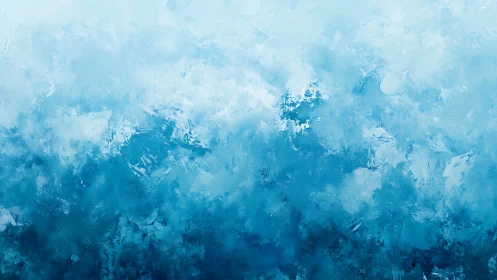 Soft blue horizons where sea mist blurs into quiet sky.