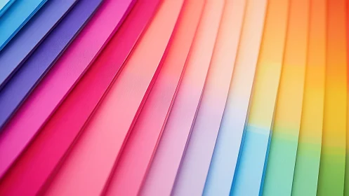 Diagonal color strips forming smooth multicolor gradient lines.