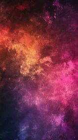 Textured gradient abstract with warm to cool color shift.