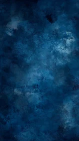 Deep blue abstract texture evokes calm night sky ambience
