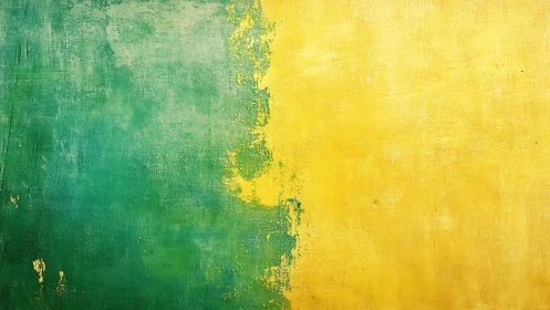 Sunlit border where emerald calm meets bold yellow heat.