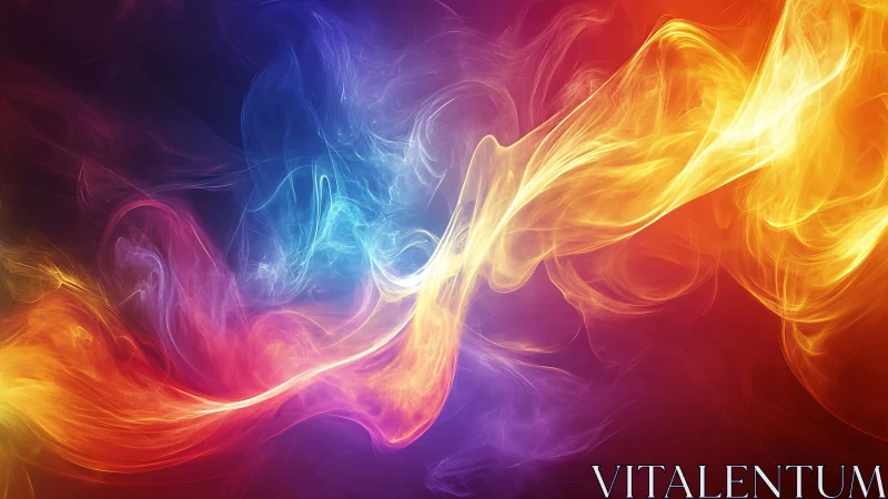 Chromatic Fluid Dynamics: RGB Color Wave Propagation Through Turbulent Medium