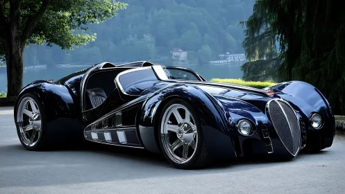 Midnight roadster slips from retro dreams into reality