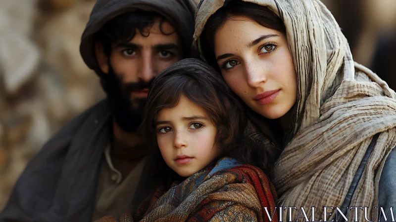 A Family's Quiet Moment Together