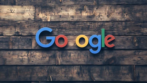 Google's Chromatic Monolith Meets Weathered Timber.