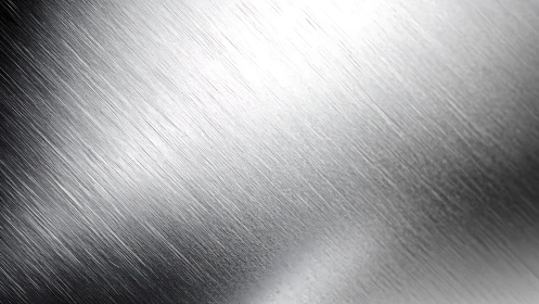 Brushed metal texture background with diagonal linear pattern.