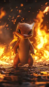 Fire-Elemental Pokémon Charmer in Inferno Blaze.