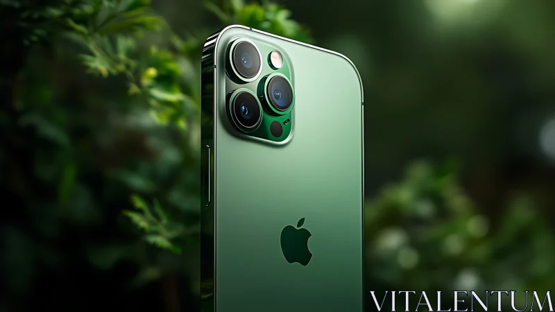 Emerald Phantom: Where Triple-Lens Poetry Meets Minimalist Green Perfection