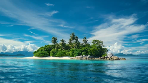 Paradise Island Awaits With Pristine Turquoise Waters