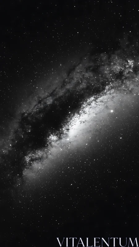 Dense star field shows bright galactic band across frame