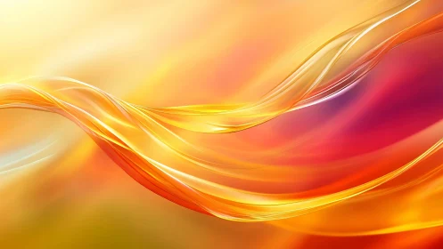 Golden Waves Dance Across Warm Horizons.