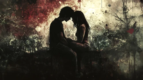 Two Hearts Finding Each Other in Darkness.