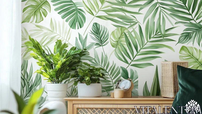 Leafy chorus turns a quiet corner into a tropical whisper