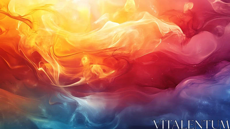 Chromatic fluid dynamics with luminous spectral diffusion.