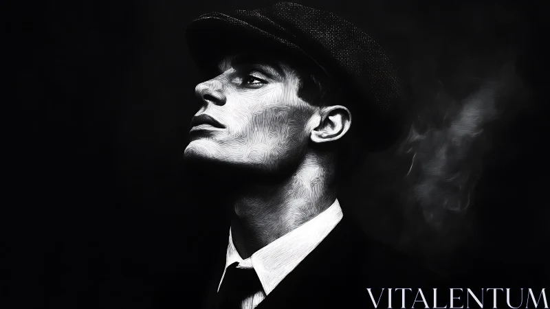 Moody portrait celebrates quiet strength in vintage style