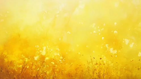 Golden meadow daydream with sunlight-dusted petals.