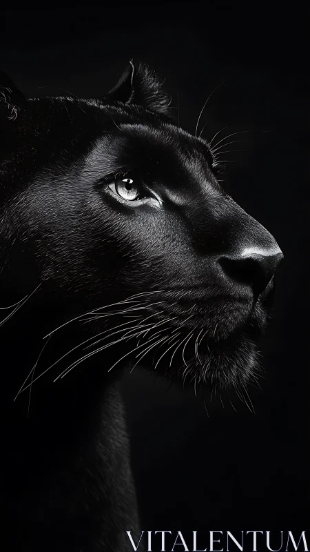 Phantom Prowler: The Feline Enigma Emerges from Shadow.