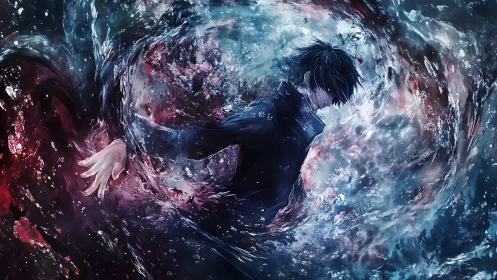 Vortex-bound figure manipulates turbulent energy with spectral control