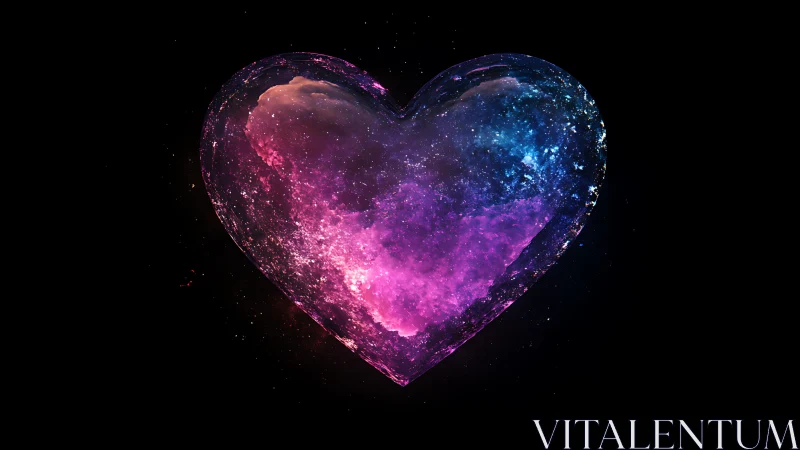 Glowing Heart of Light and Love.