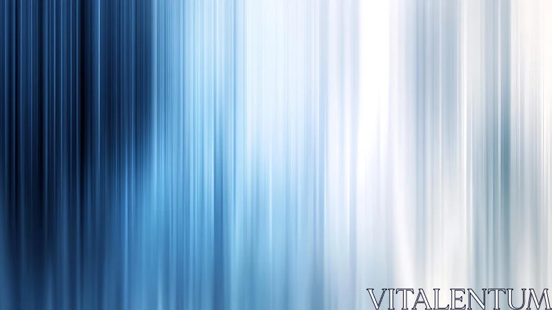 Abstract vertical blue and white gradient lines digital background.