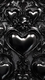 Ornate Black Hearts: Baroque Luxury and Romantic Depth