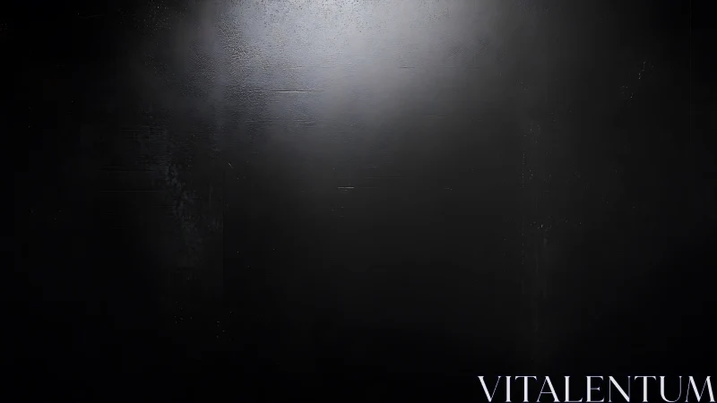 Dark textured wall surface shows central diffused lighting