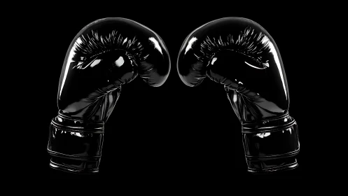 Professional Boxing Gloves: Bilateral Symmetrical Sport Equipment Study.