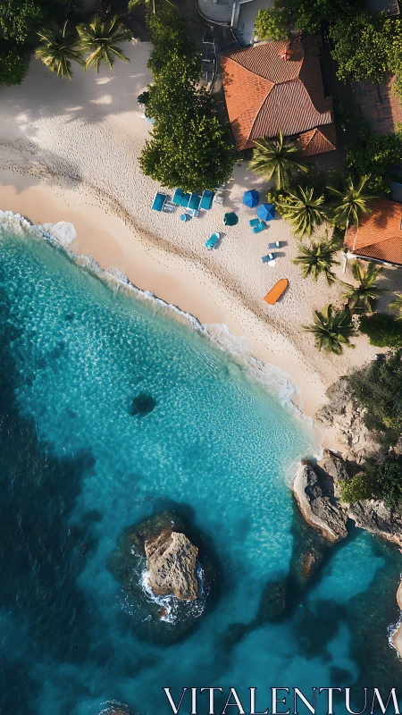 Tropical Escape: Where Turquoise Waters Meet Golden Sands.