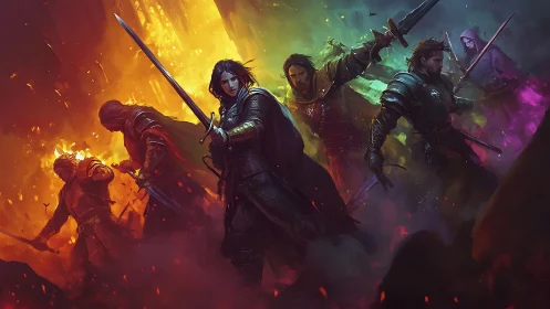 Blades Against the Emberstorm: Chromatic Vanguard Stand.